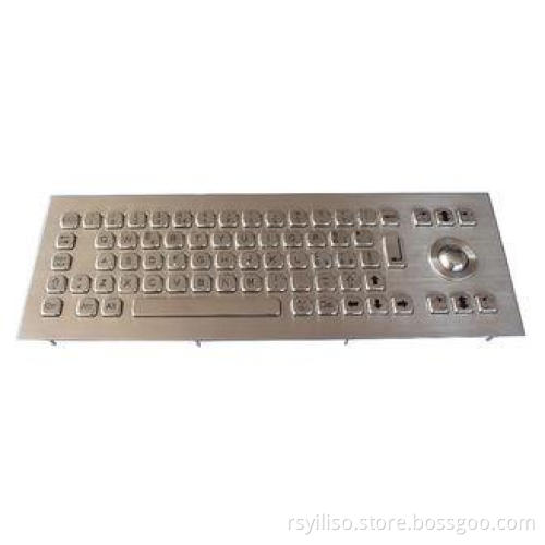 metal Kiosk Metal Keyboard , Vandal Resistant keyboard ultr